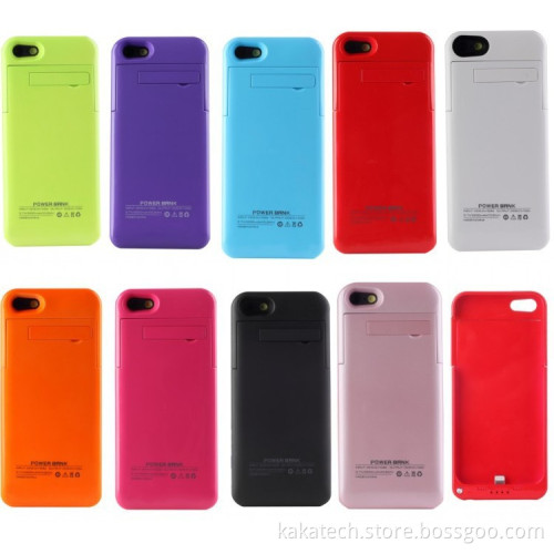 2200mAh External Juice Pack Power Bank Case for iPhone 5